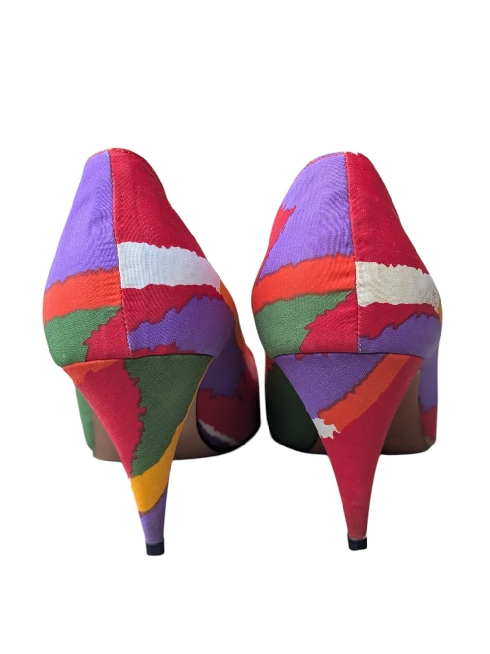 J Renee Multicolor Pointed-Toe Pumps Women's Size 6.5